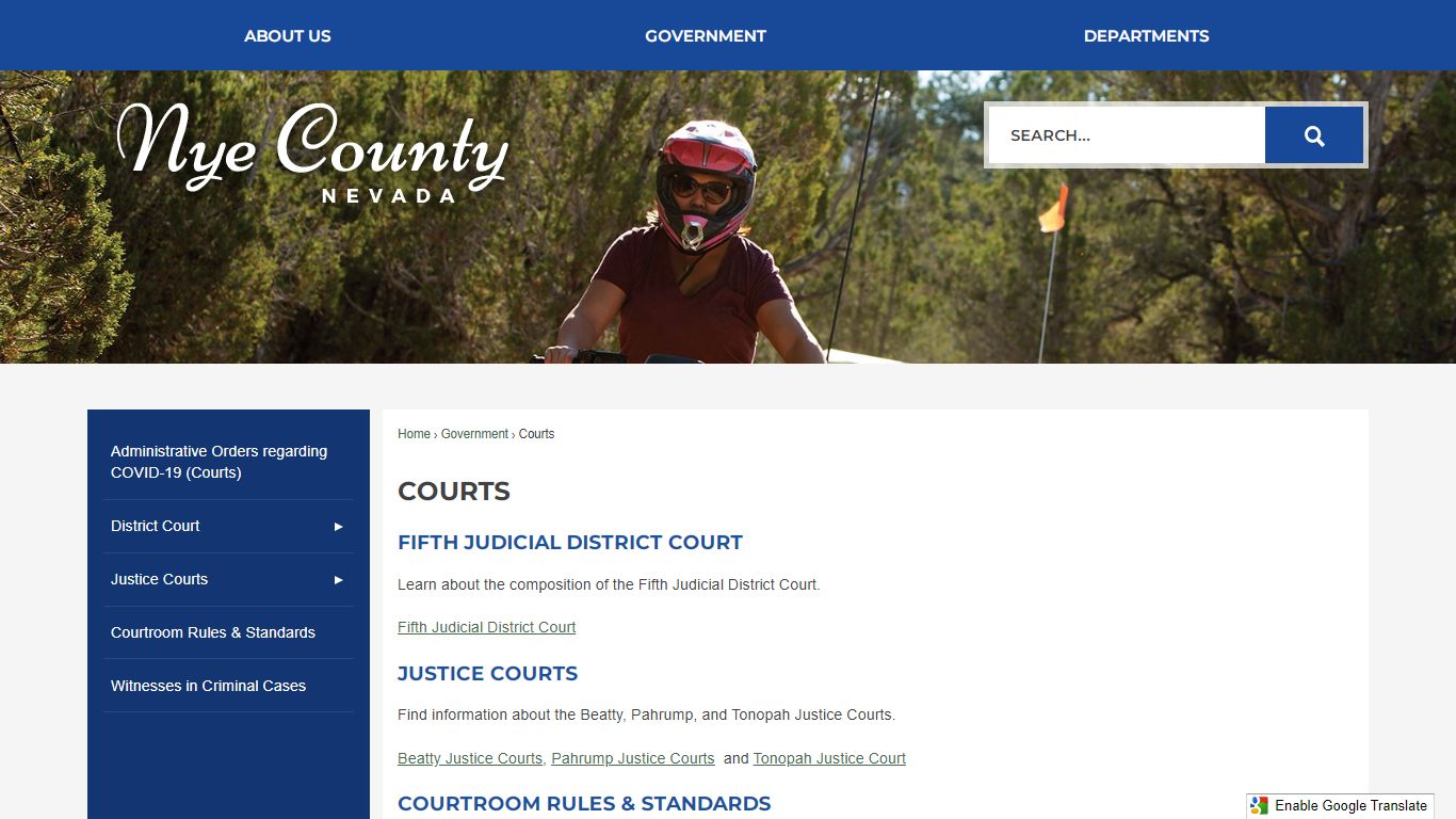 Courts | Nye County, NV Official Website
